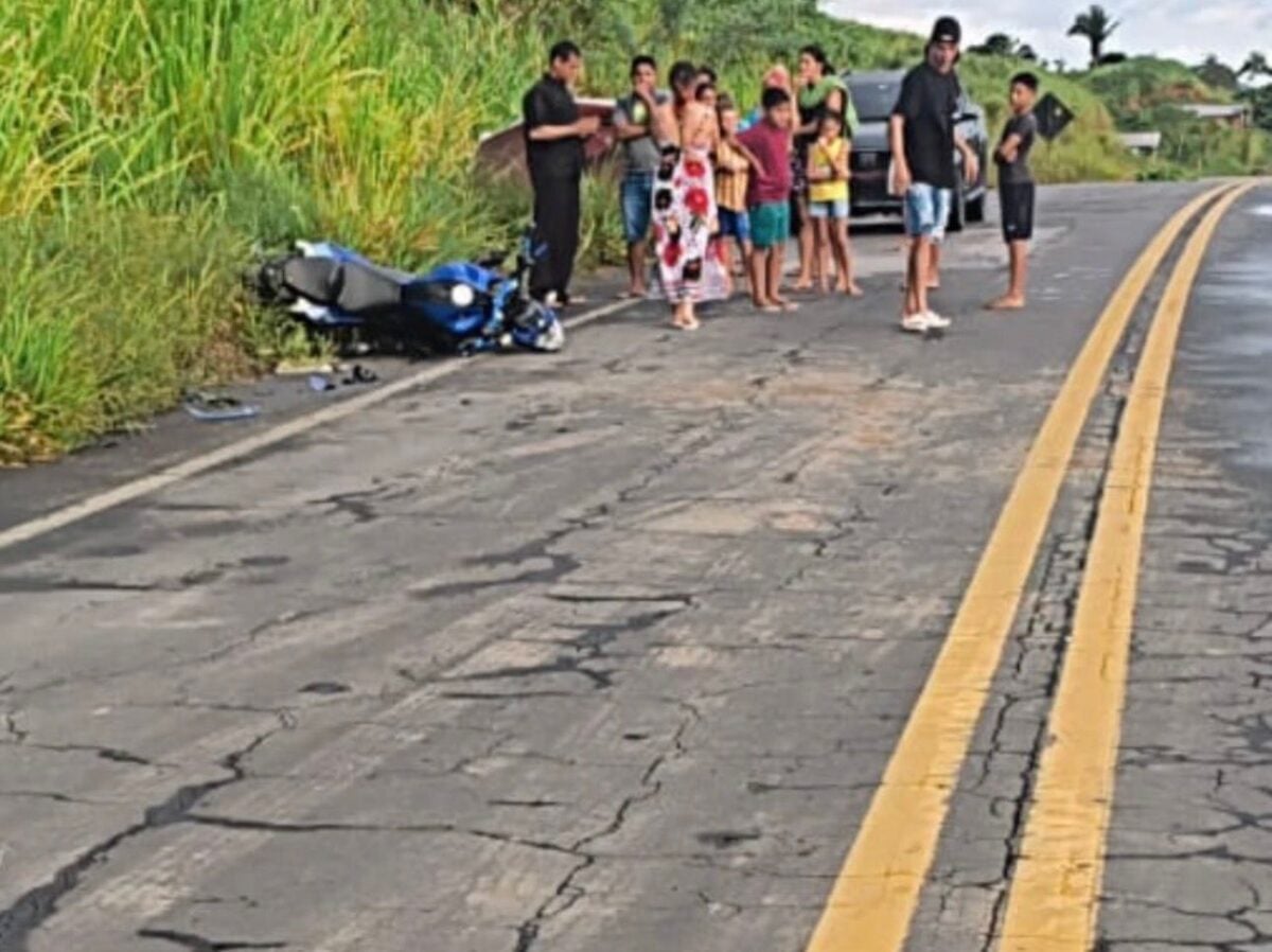 Acidente deixou uma pessoa ferida