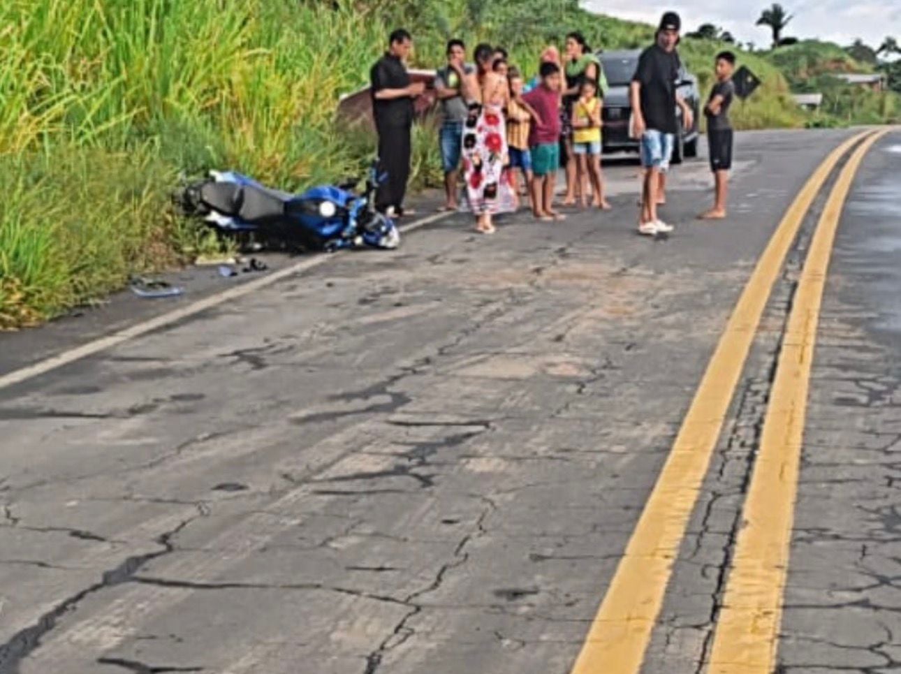 Acidente deixou uma pessoa ferida