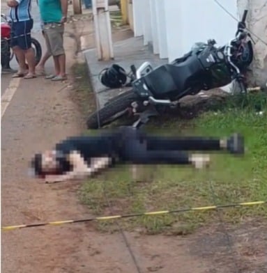Homem morre após grave acidente com motocicleta