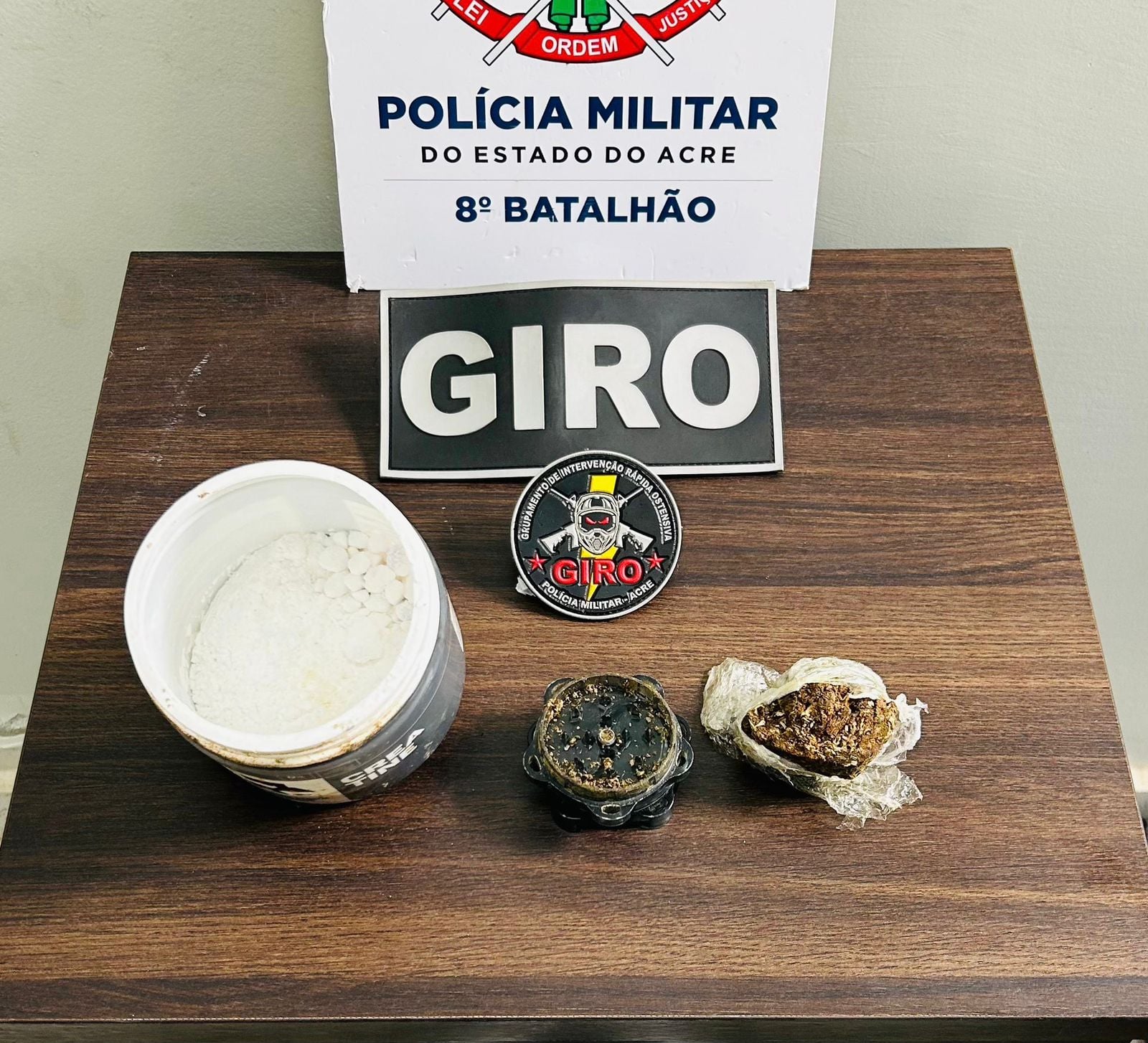 Apreensão de entorpecentes na noite desta quinta-feira (5)