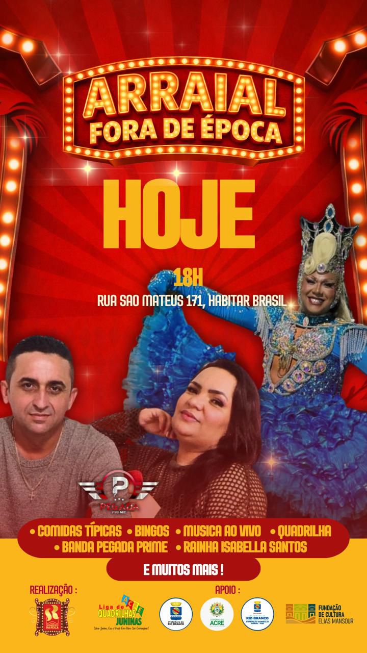 Atrações confirmadas