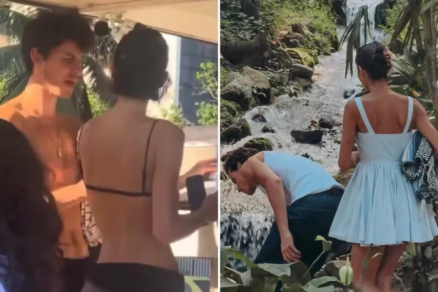 Como Bruna Marquezine e Shawn Mendes bancam romance entre Brasil e EUA