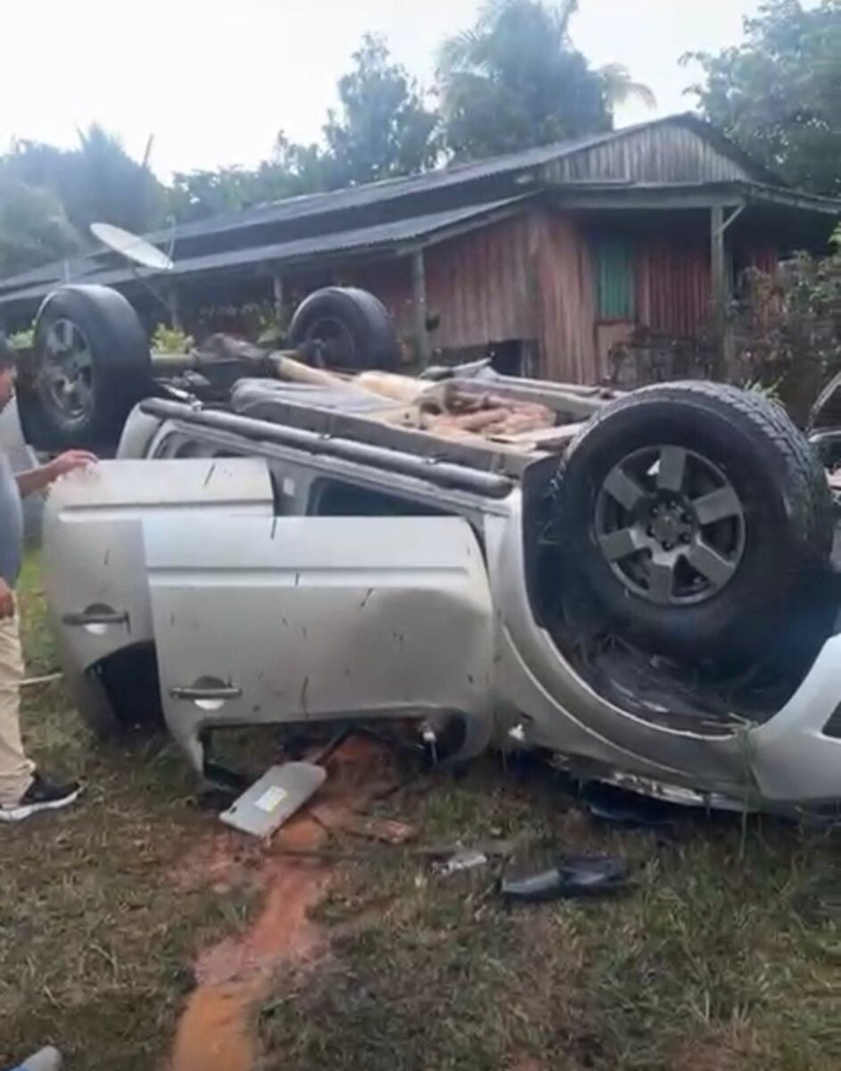 O promotor não sofreu ferimentos graves