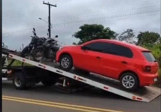 Após a retenção, as conselheiras precisaram deixar o local a pé.