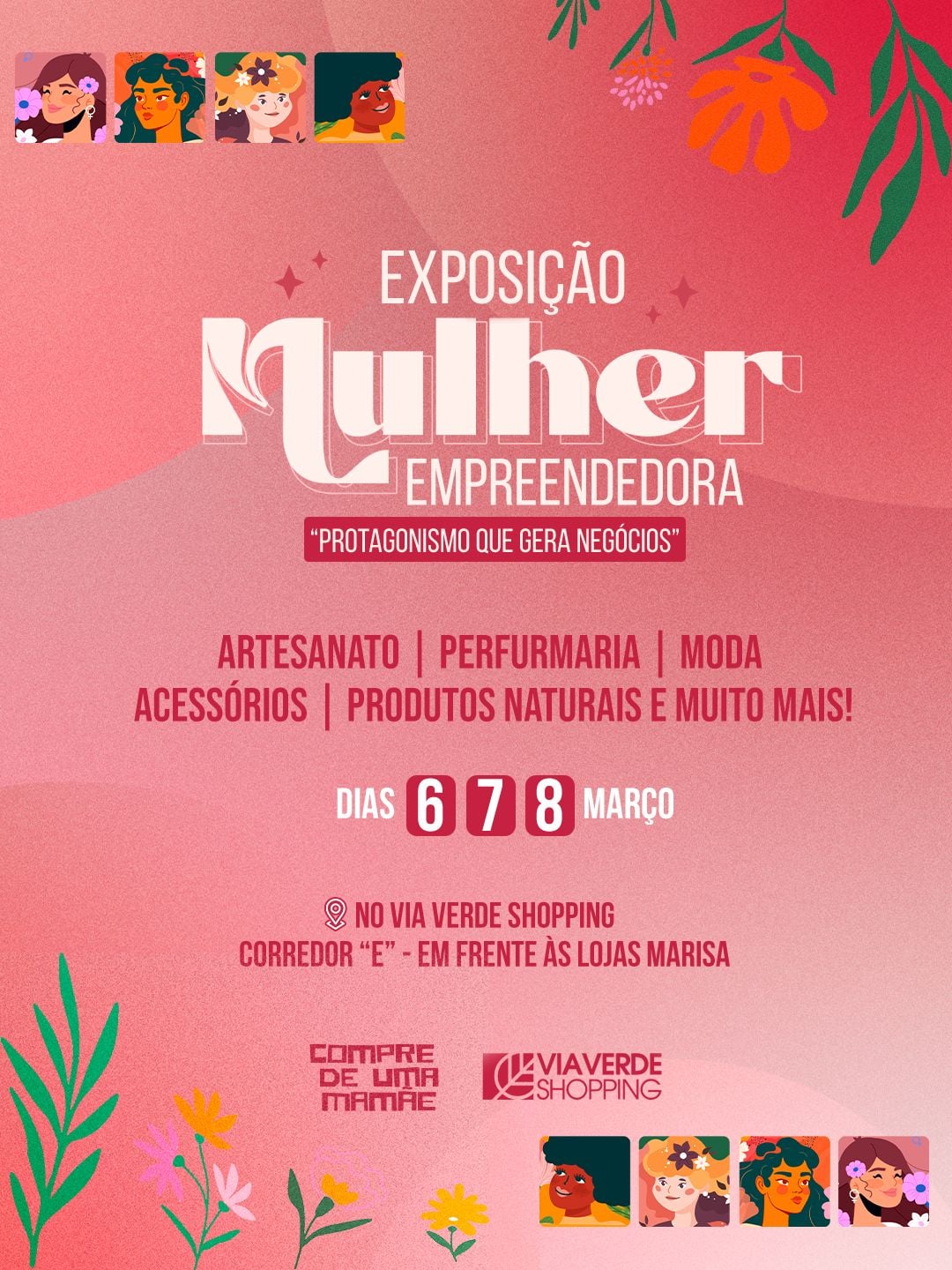 A realização da exposição também marca um momento especial para a Rede Compre de uma Mamãe