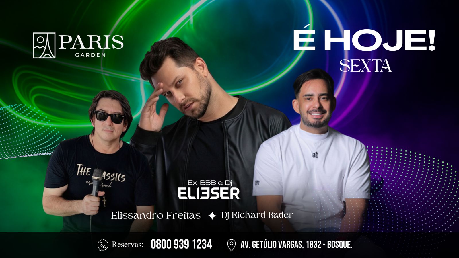 Ex-BBB e DJ Elieser Ambrósio se apresenta no Acre