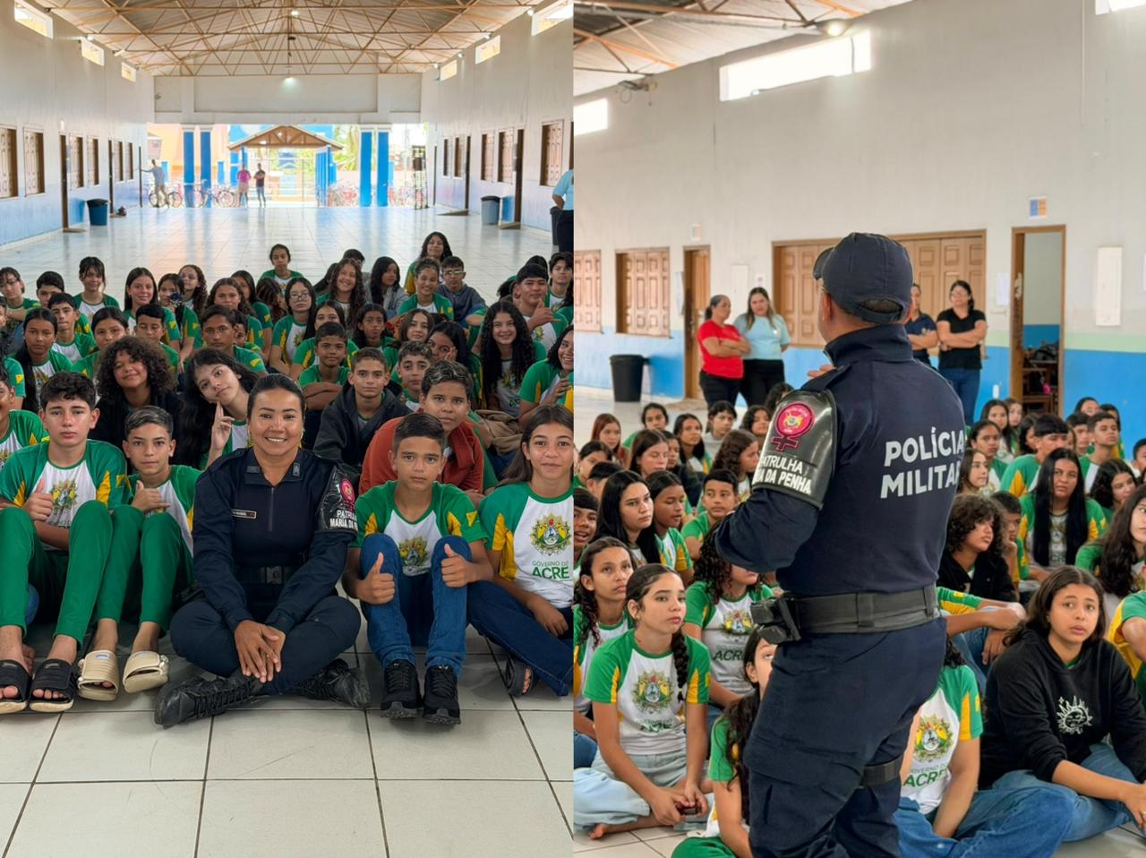 PM reforça segurança de alunos por meio da operação “escola segura”