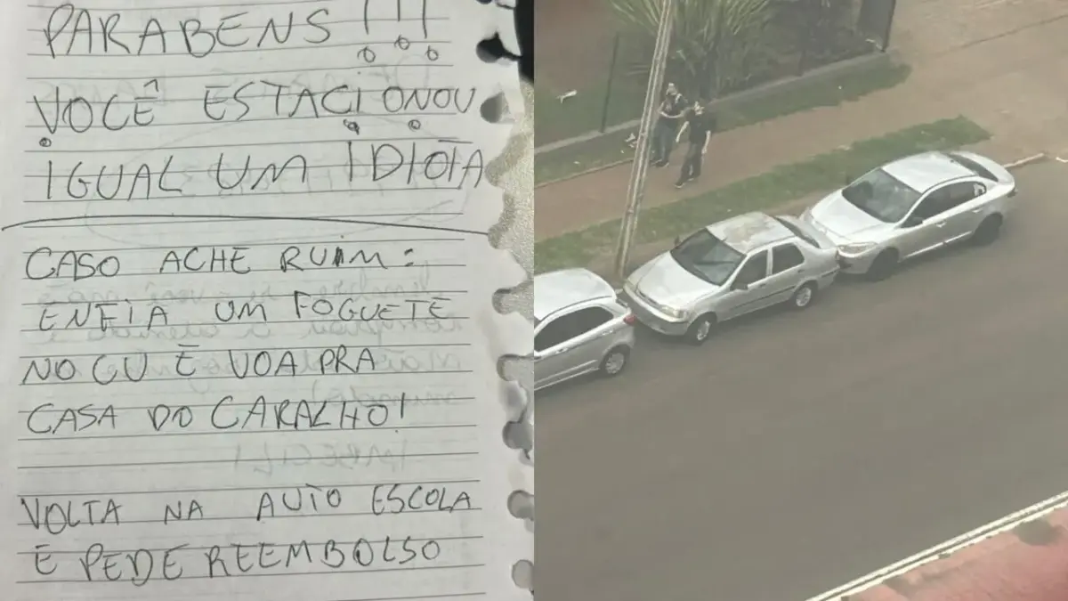 Uma situação de "fúria do bem" no trânsito de Maringá ganhou as redes sociais nesta quarta-feira (18/03).