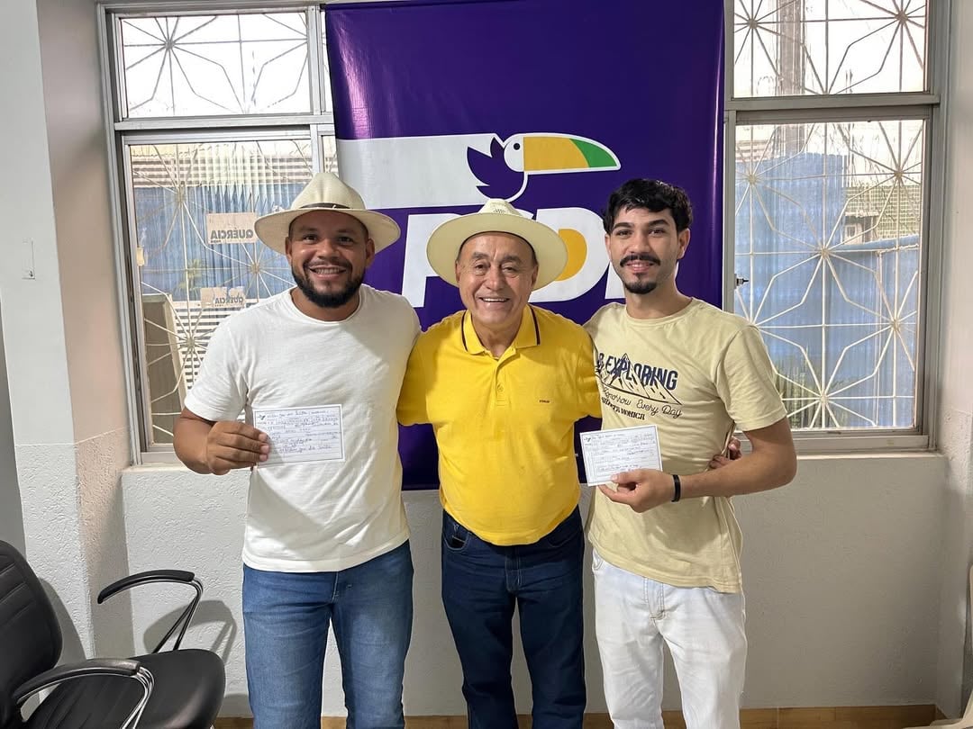 Bocalom participou de filiações neste sábado