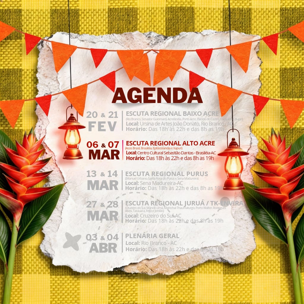 Escuta regional reúne representantes de quatro municípios em Brasiléia