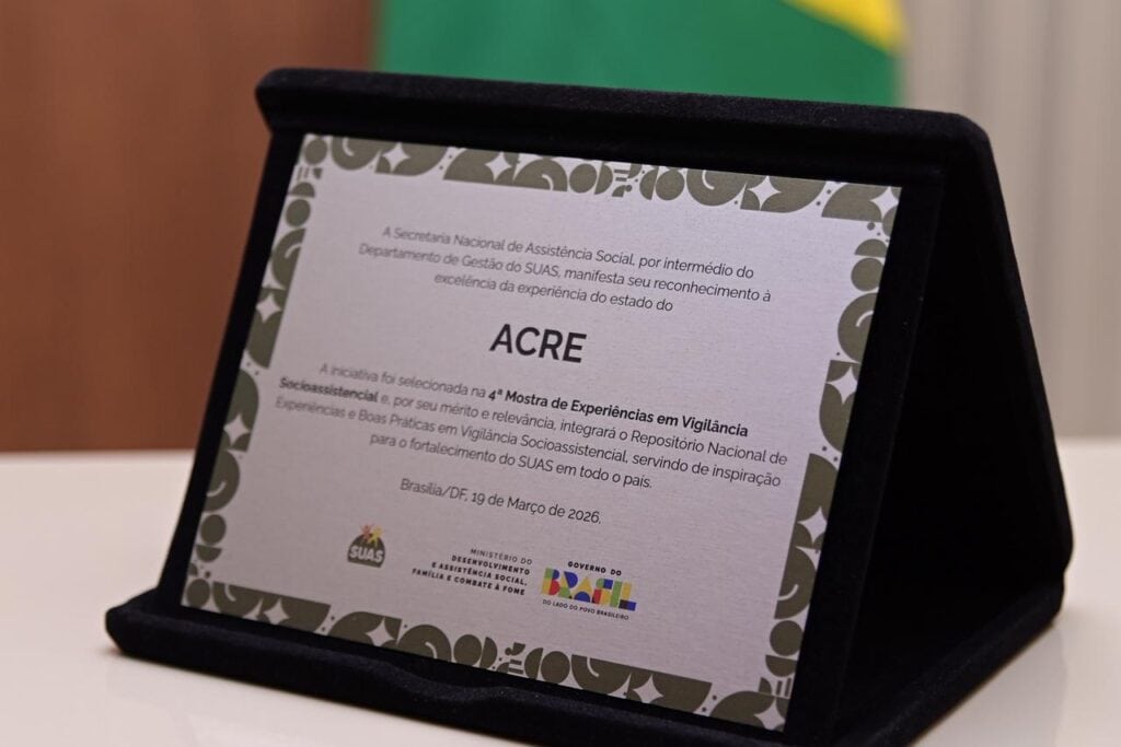 Vice-governadora Mailza celebra prêmio nacional de assistência social do Acre