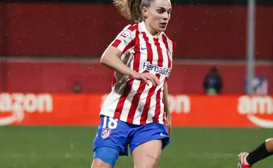 Reprodução Instagram/Atlético de Madri Femenino Gio Garbelini - Atlético de Madri - brasileira