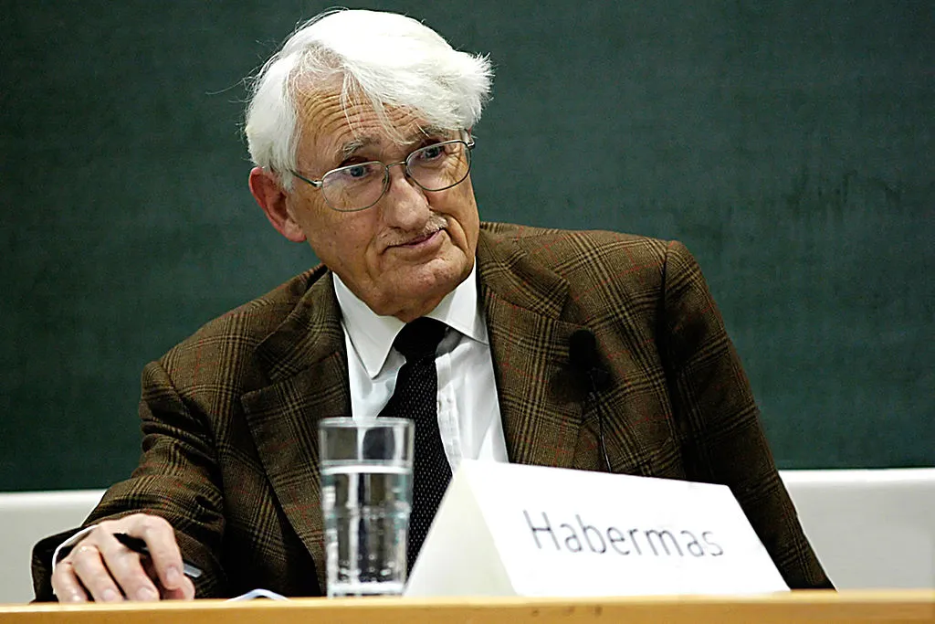 Filósofo e sociólogo alemão Jürgen Habermas morre aos 96 anos neste sábado