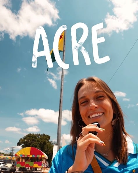 Influenciadora inicia temporada no Acre e destaca cultura, turismo e gastronomia