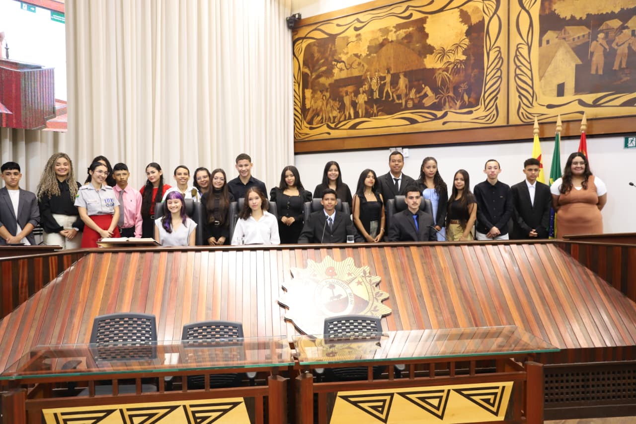 Veja quem são os alunos participantes do Jovem Parlamentar Acreano 2026