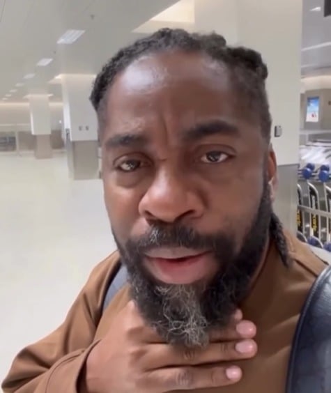 Lázaro Ramos surpreende agentes ao ser parado na imigração dos EUA