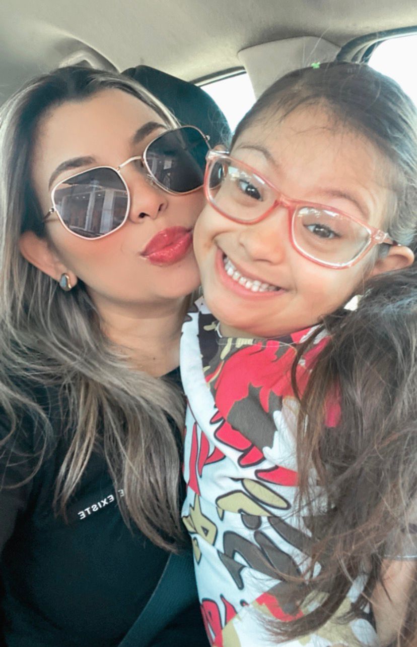 Delís afirma que a filha transformou sua forma de enxergar a vida