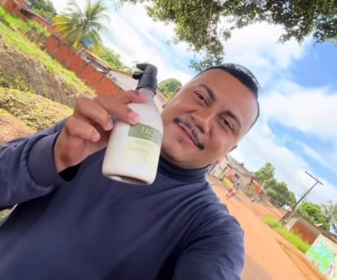 Passageiro paga corrida com creme hidratante