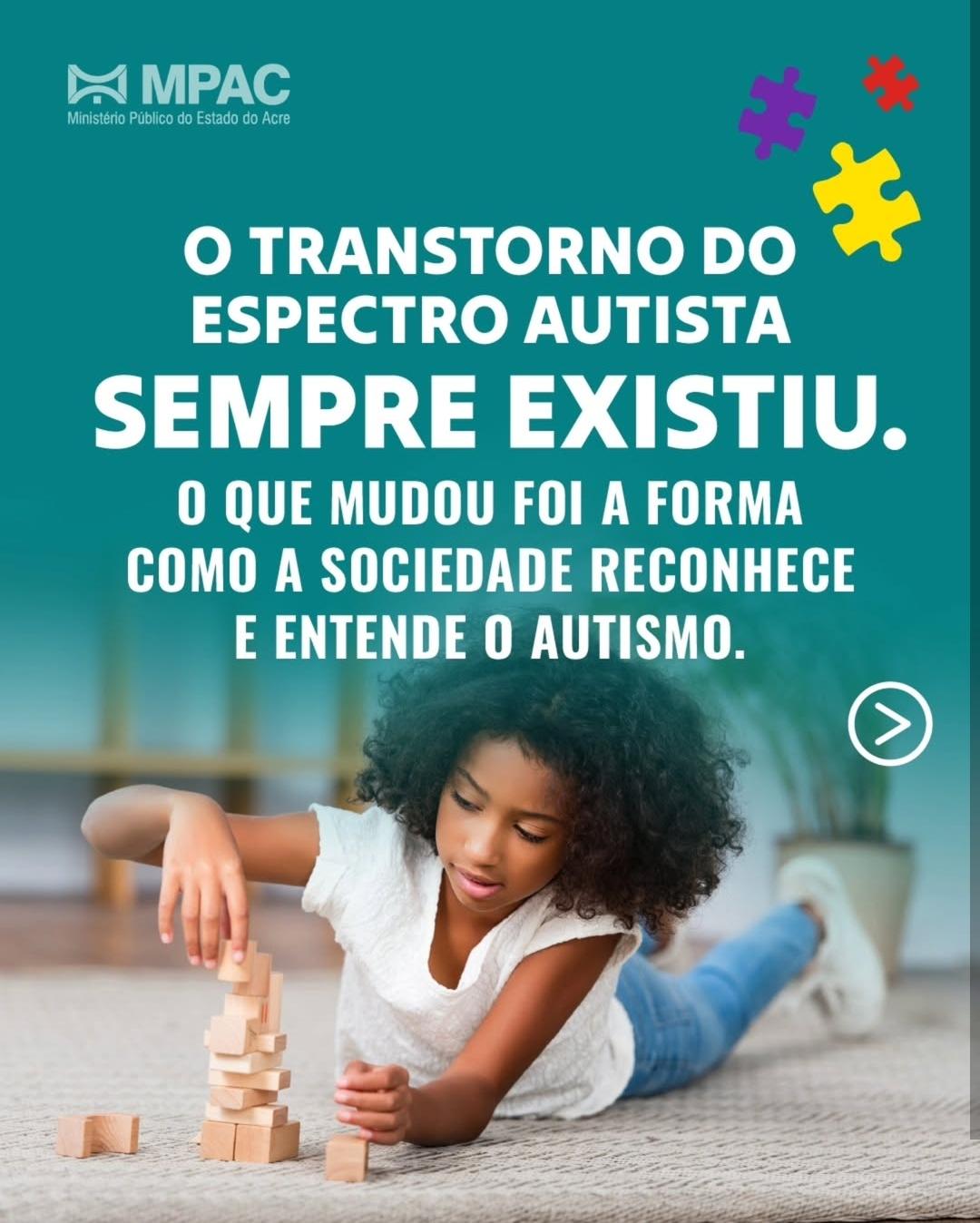A campanha explica que, no passado, era comum que pessoas autistas fossem classificadas como “tímidas”, “estranhas” ou até “problemáticas”