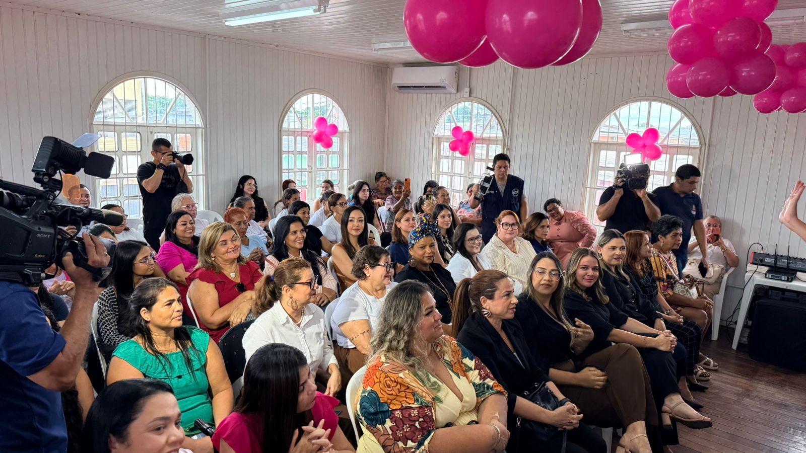 O evento também marca a posse do novo Conselho Municipal dos Direitos da MulherO evento também marca a posse do novo Conselho Municipal dos Direitos da Mulher