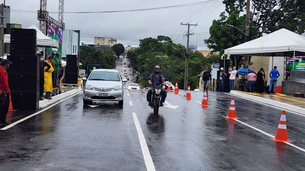 Veículos já começaram a trafegar pelo novo complexo de Rio Branco