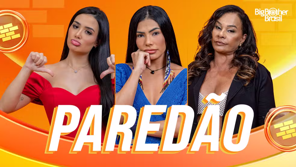 Jordana, Marciele e Solange Couto estão no 12º Paredão do BBB 26