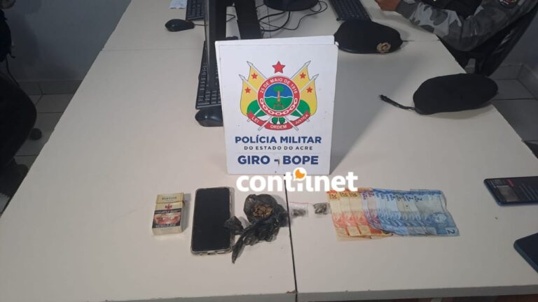 Homem monitorado por tornozeleira é preso novamente por suspeita de tráfico