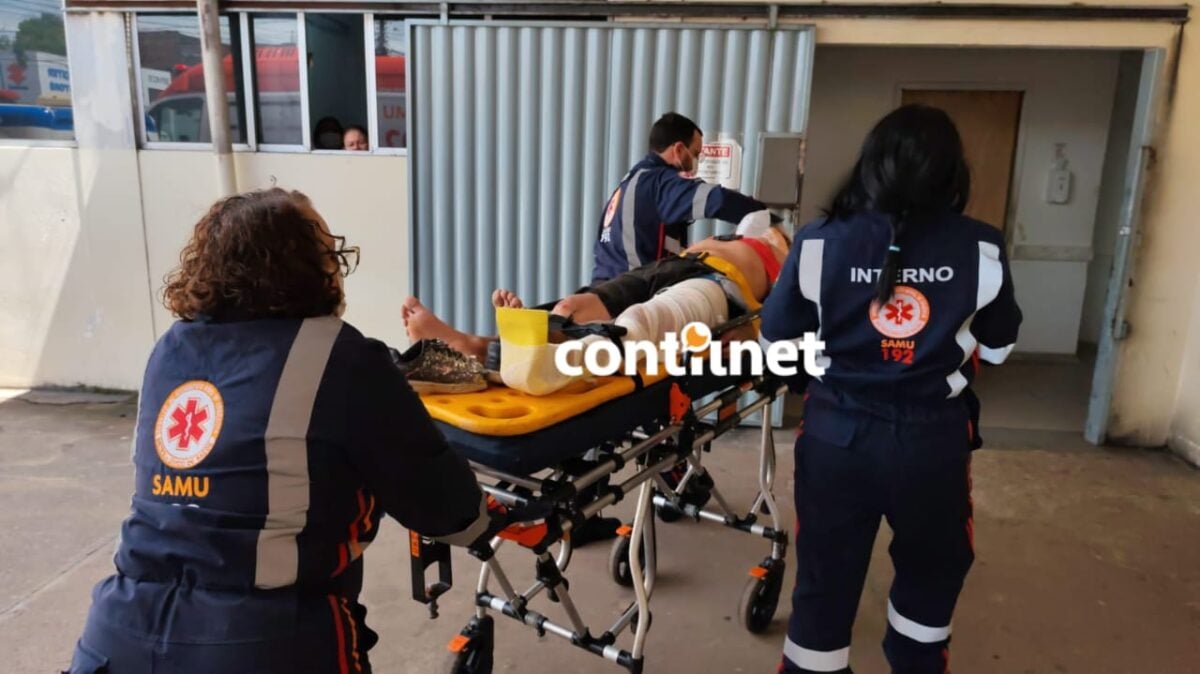 Após atropelamento na ponte do bairro da Paz, homem segue internado em estado estável