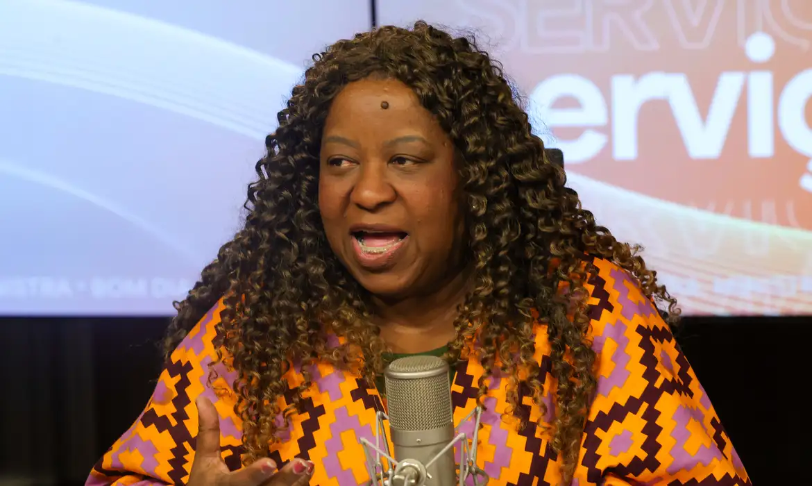 Ministra dos Direitos Humanos e da Cidadania Brasília (DF) 18/03/2026 - A ministra dos Direitos Humanos e da Cidadania, Macaé Evaristo, participa do programa Bom Dia, Ministra Foto: Fabio Rodrigues-Pozzebom/ Agência Brasil