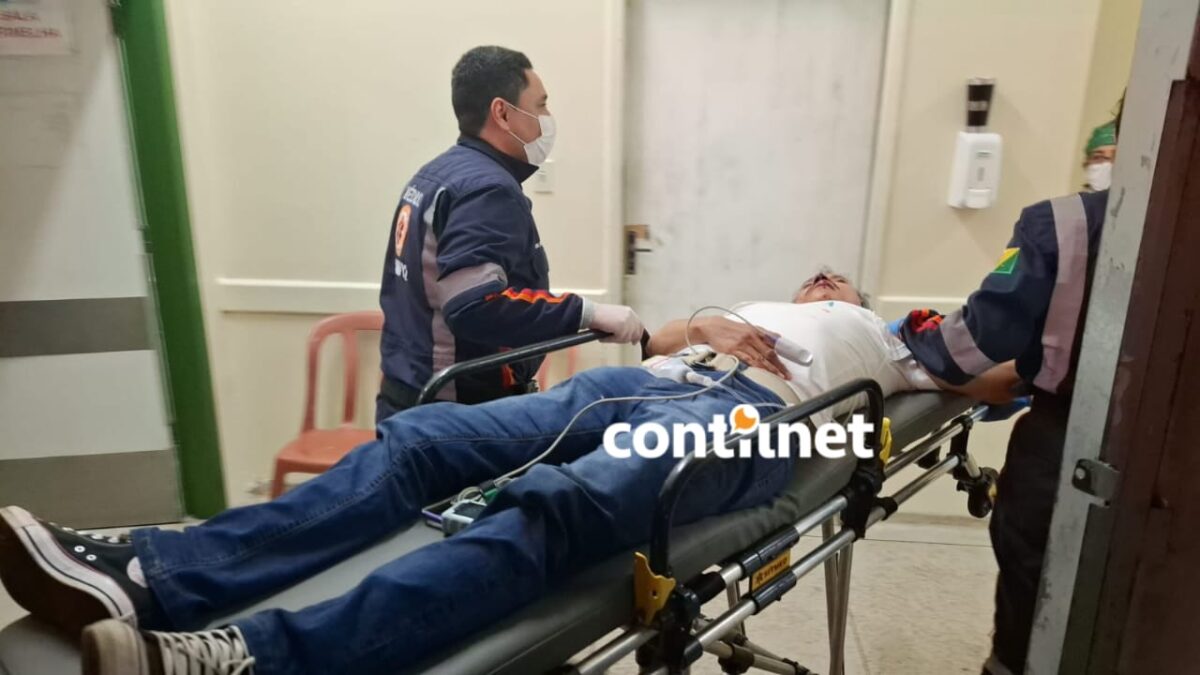 Homem fica ferido após reagir a tentativa de assalto