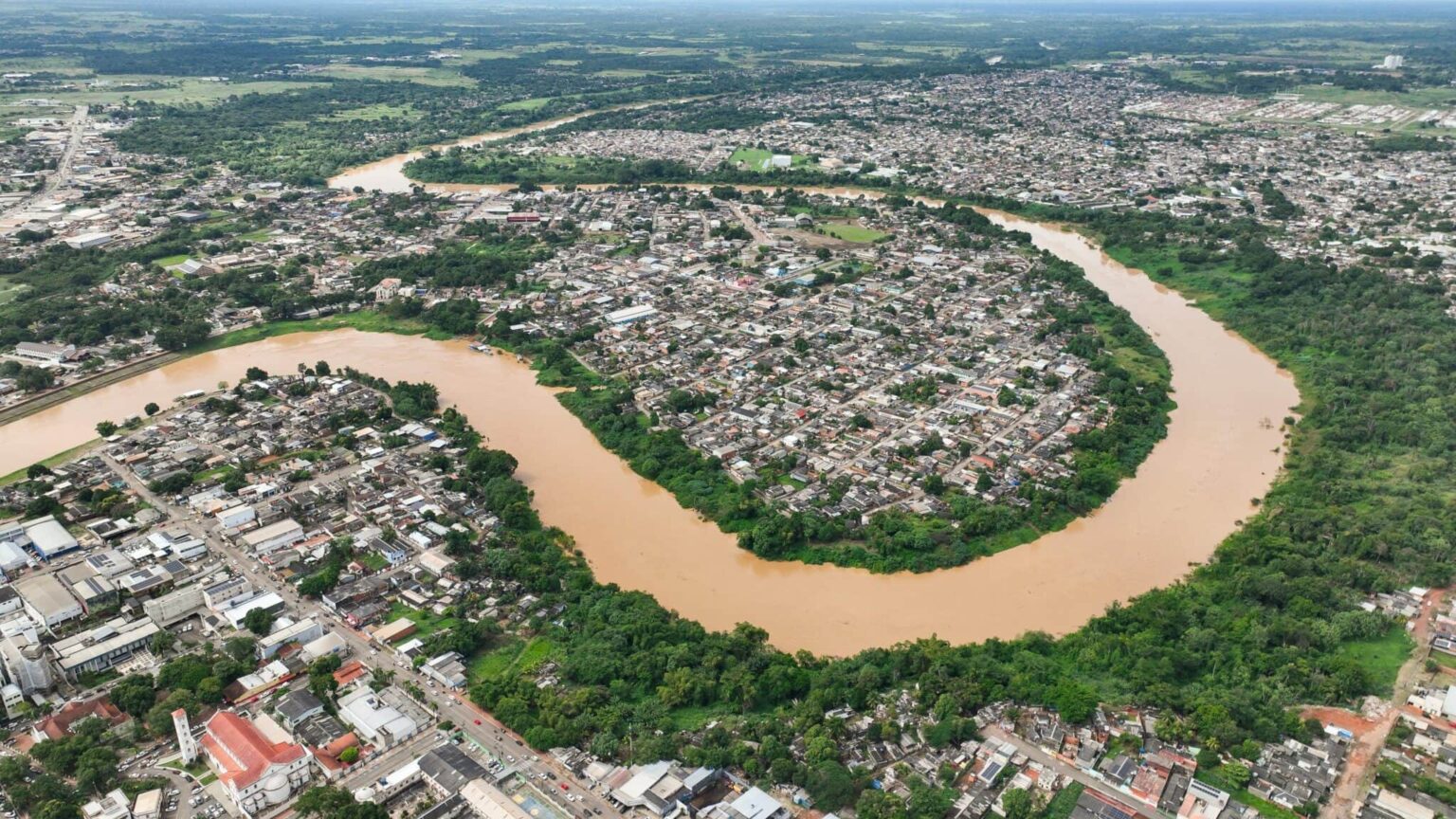 Nível do Rio Acre sobe 24 centímetros durante a madrugada em Rio Branco