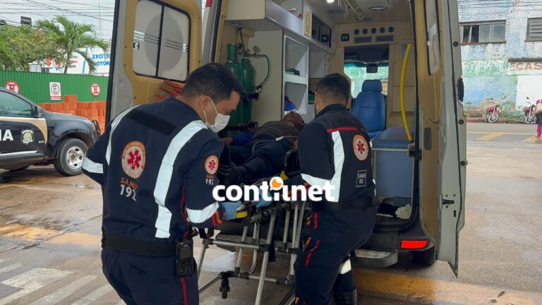 Motociclista sofre fratura após se assustar com veículo e colidir contra outra moto em Rio Branco