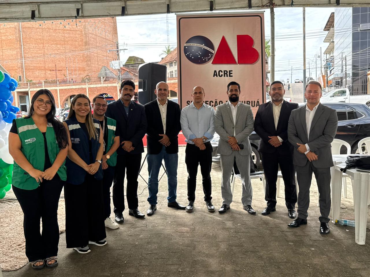 Diversas instituições foram parceiras na ação