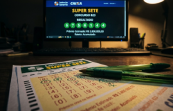 Resultado da Super Sete de hoje: Concurso 833 acumula (10)