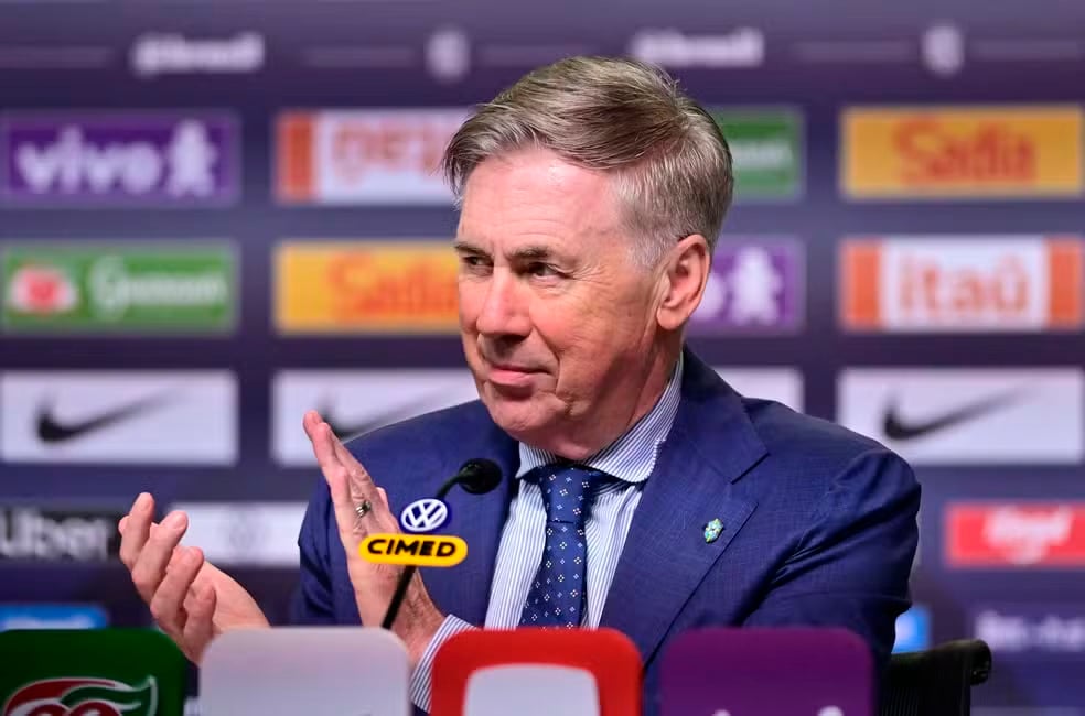 Ancelotti convoca Seleção Brasileira