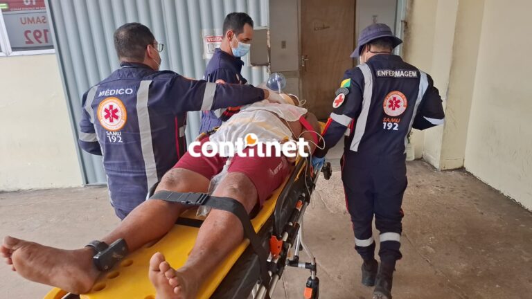 Briga entre monitorados termina com homem gravemente ferido e outro preso no interior do Acre