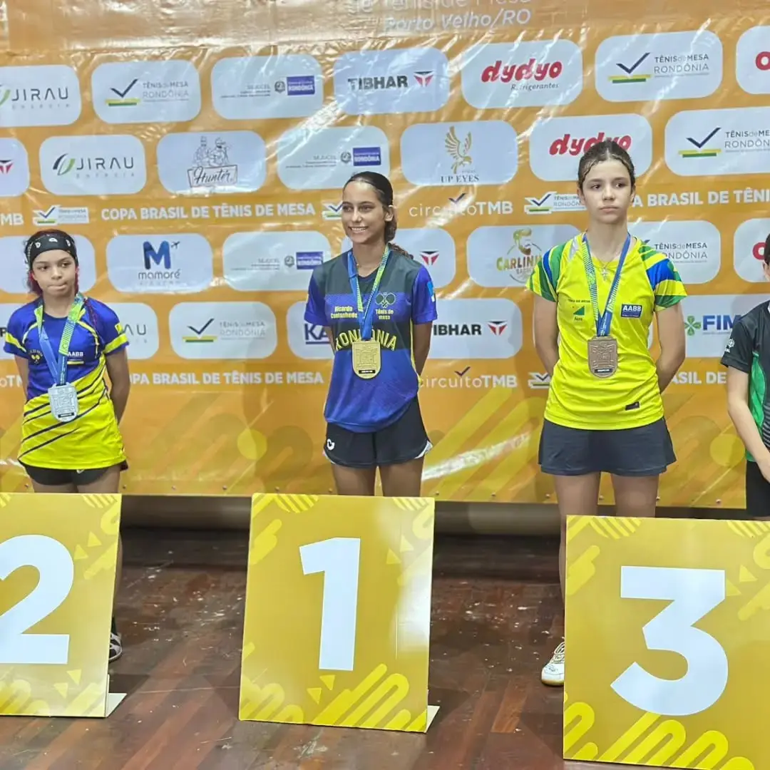 Acre conquista 19 pódios na Copa Brasil de Tênis de Mesa