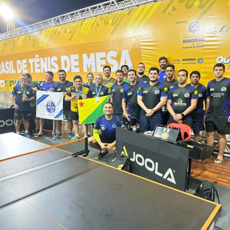 Acre conquista 19 pódios na Copa Brasil de Tênis de Mesa