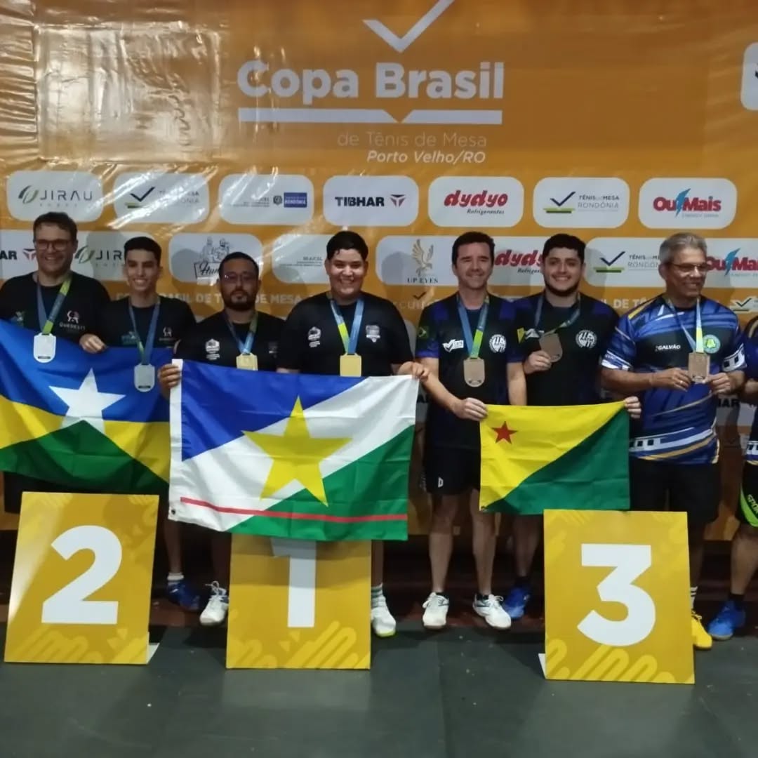 Acre conquista 19 pódios na Copa Brasil de Tênis de Mesa