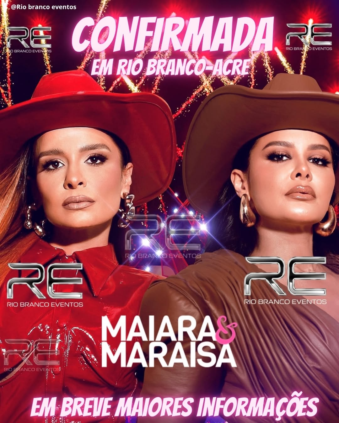 Show de Maiara e Maraisa confirmado em Rio Branco; saiba mais