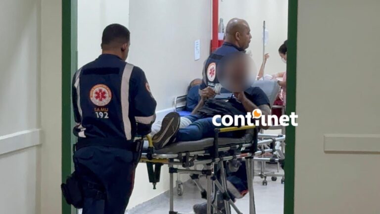 Empresário tem perna quebrada durante colisão entre carro e moto em Rio Branco