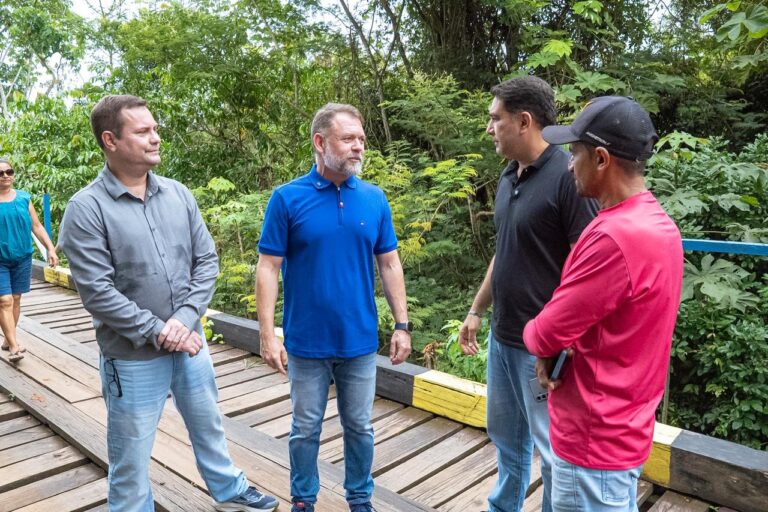 Alysson anuncia reforma da Ponte da Judia