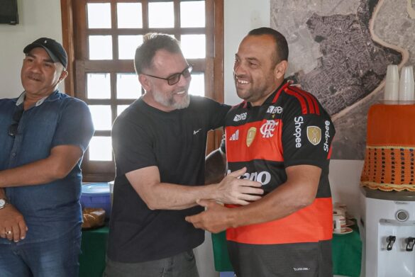 Alysson se reúne com lideranças comunitárias: "Importante relação"