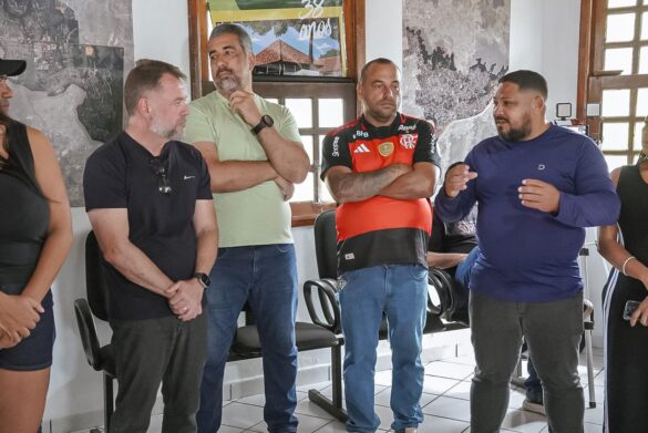 Alysson se reúne com lideranças comunitárias: "Importante relação"