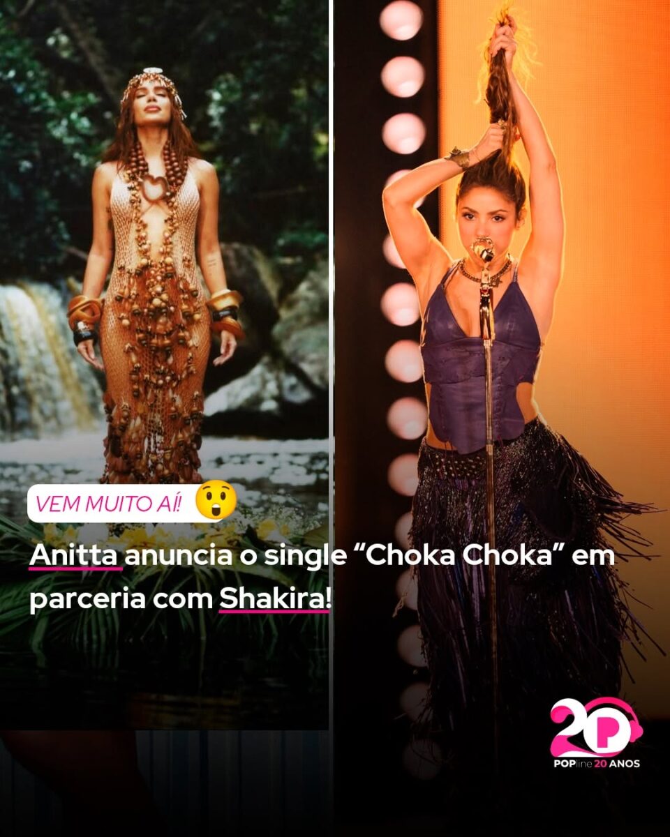 Brasil e Colômbia: Anitta anuncia parceria histórica com Shakira
