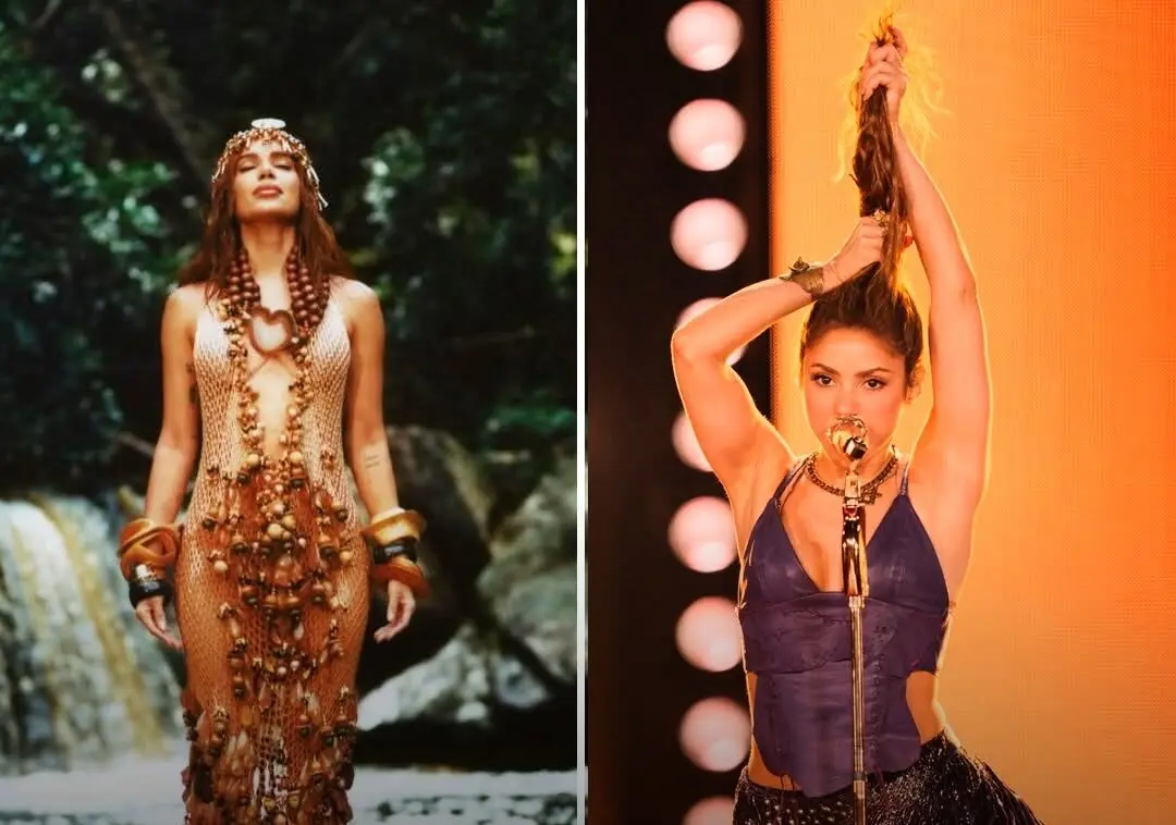 Brasil e Colômbia: Anitta anuncia parceria histórica com Shakira