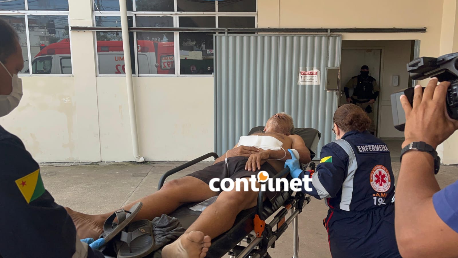 Idoso é atingido por golpe de faca no abdômen em via pública de Rio Branco