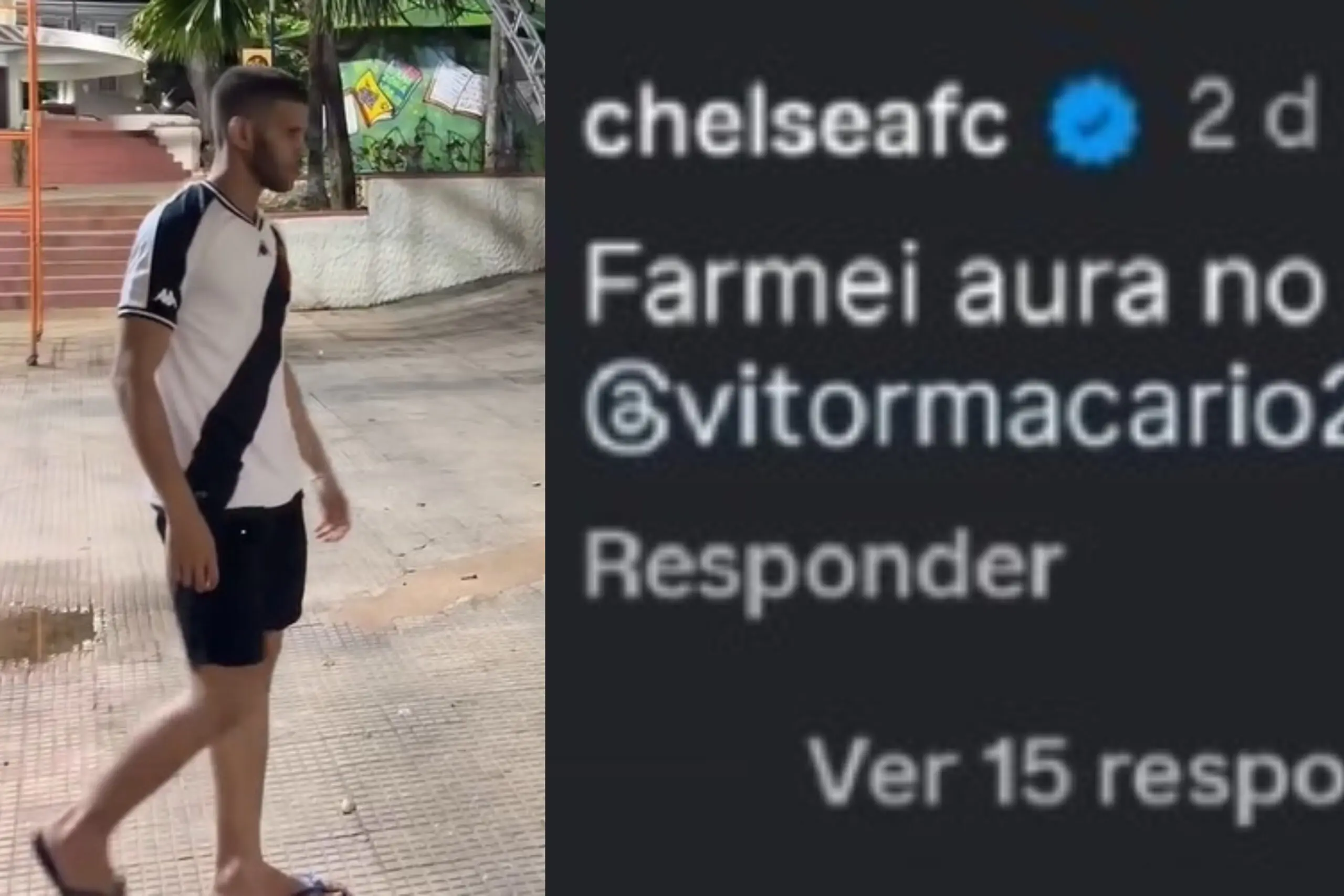 Influencer acreano Victor Macário chama atenção do perfil do Chelsea