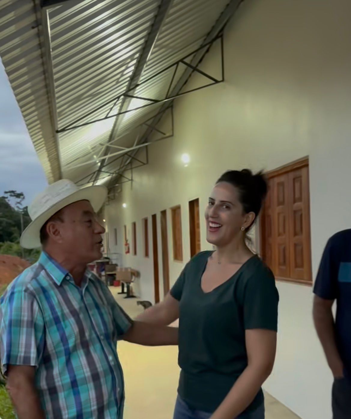 Bocalom e Kelen visitam o "Velho Guerreiro" Normando Sales em Sena Madureira