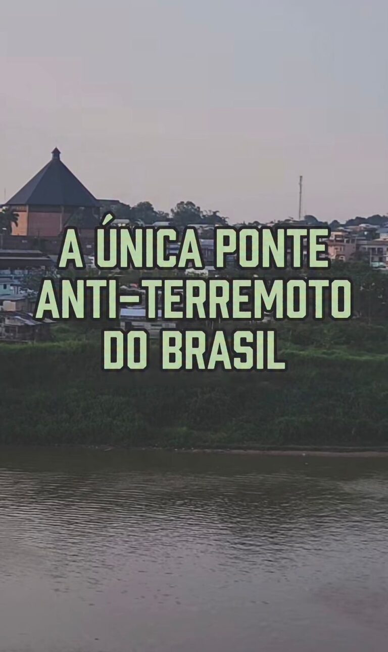 Cruzeiro do Sul abriga a única ponte preparada para terremotos no Brasil